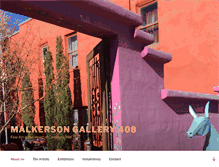 Tablet Screenshot of gallery408.com